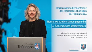 Regierungsmedienkonferenz am 27022024 [upl. by Mikahs641]