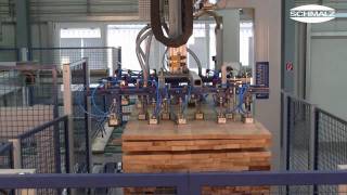 Vacuum Gripper FM for Handling Wood Boards by Layer  Schmalz [upl. by Audette]