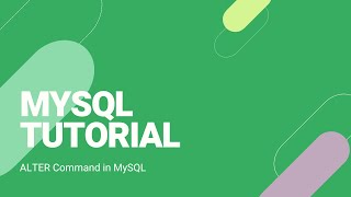 ALTER Command in MySQL Bangla [upl. by Michaela]