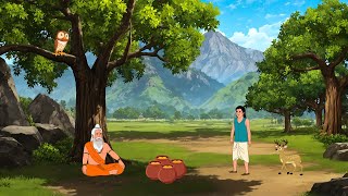 चार रूपये का तकदीर  Hindi Story  Hindi Kahaniya  Moral Story  Cartoon Story  Diwana Toons [upl. by Biernat972]