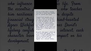 David Copperfield  Charles Dickens  NOTES [upl. by Euqinomahs]