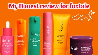 Foxtale Honest Review  Most Hype Indian Skincare Brand 🤯🚨New Skincare Brand [upl. by Atinomar24]