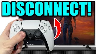 How to Disconnect amp Reconnect PS5 Controller to PS5 via Bluetooth [upl. by Diver]