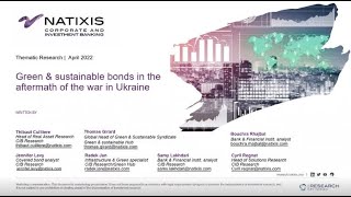 Green Bonds Review by Natixis CIB – April 2022 [upl. by Giuseppe292]