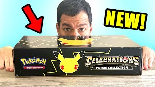 THE 100 POKEMON PRIME COLLECTION BOX Opening Pokemon Cards Inside [upl. by Joh523]