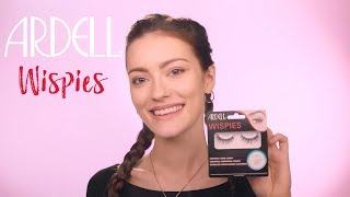 ARDELL  How to Apply Wispies Lashes [upl. by Adnoel825]