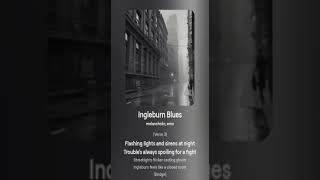 Ingleburn Blues Song [upl. by Remoh]