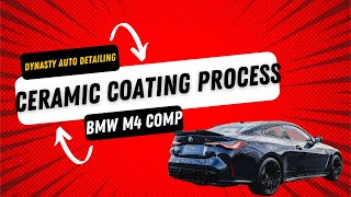 BMW M4  Ceramic Coating Process  Cquartz Professional  Brodheadsville PA 18322 [upl. by Norok]