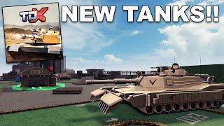 NEW TDX Tank Spawner Tower  ROBLOX [upl. by Tugman]