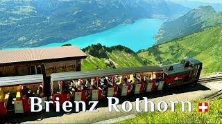 The most beautiful train ride in Switzerland  Brienz Rothorn Bahn [upl. by Myrtle]