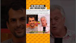 🚨Qual a melhor edição do Big Brother Brasil👀 Pra Pedro Bial é a 10 com Marcelo Dourado vencedor [upl. by Baalman]