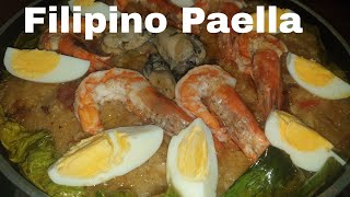 Filipino Paella  Arroz Valenciana [upl. by Airamanna]