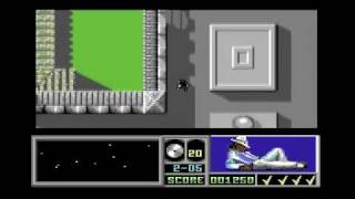 C64 Moonwalker  Level 1  Walkthrough [upl. by Ecirtam]