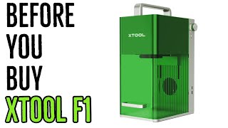 xTool F1 Portable IR and Diode laser engraver testing and review [upl. by Petey]