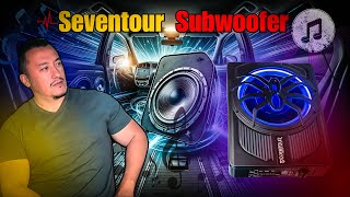 Upgrade Your Car Audio Seventour 10quot Under Seat Subwoofer Full Review  LIFE IN SPEED [upl. by Erasme776]