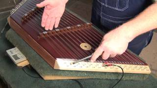 How to tune a Hammer Dulcimer with Russell Cook of Master Works [upl. by Llekcm50]