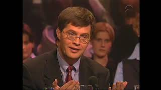 Jan Peter Balkenende CDA aan tafel bij Andries Knevel EO in 1998 [upl. by Nraa]