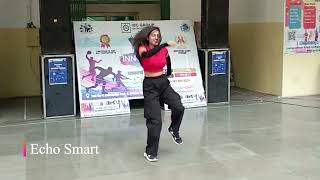 Great dance at college  Girl  Apsara Aali Do Dhaari Talwaar  IEC Innovision 2k24 echosmart [upl. by Enilatan]