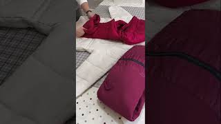 How to fold a jacket for travel [upl. by Bussey]