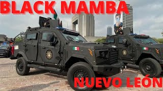 Nuevo León recibe 4 Black Mamba vehículos tácticos hechos en México [upl. by Yankee]