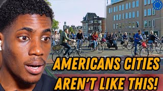 Europes Most Cycle Friendly City  Groningen Netherlands  FOREIGN REACTS [upl. by Efal]