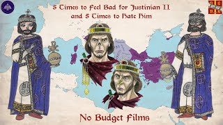 5 Times to Feel Bad for Justinian II and 5 Times to Hate Him [upl. by Borszcz18]