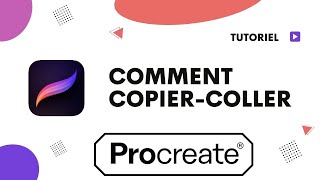 Comment copier coller sur procreate [upl. by Ramsdell173]