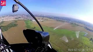 R44 flight from General Aviation Area RPLL to Alex Helipad and vice versa [upl. by Maude]