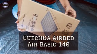 Quechua Airbed Air Basic 140  Setup Review [upl. by Nehte812]