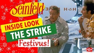 Seinfeld  Inside Look of The Strike FESTIVUS Episode Season 9 [upl. by Liliane]