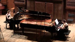 Shostakovich Concertino for two pianos op 94 [upl. by Nishom]