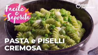 PASTA e PISELLI in una versione SUPER CREMOSA e PRONTA in POCHI MINUTI😍✨💚 [upl. by Notnert332]