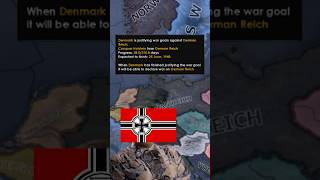 Denmark never learns  HOI4 [upl. by Yrogerg]