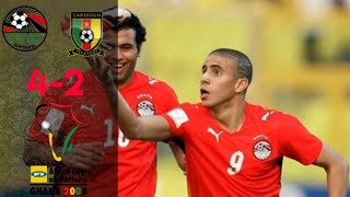 Egypt 🇪🇬 vs Cameroon 🇨🇲42 2008 AFCON Cup [upl. by Nerrat222]