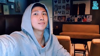 ENG SUB BTS RM LIVE VLIVE 20210913 RM BIRTHDAY VLIVE 2021 [upl. by Toinette]