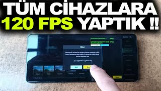 MOBİL VE EMULATOR 120 FPS YAPMA  PUBG MOBILE [upl. by Mcmullan530]