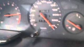 Honda Civic MB6  B18C4 Top speed [upl. by Acinorehs269]