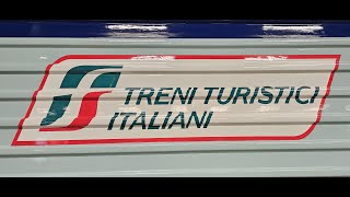 Treni Turistici Italiani invio Milano C Roma T [upl. by Ettenel]