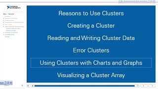 LabVIEW NXG Core 1 13 GROUPING DATA OF MIXED TYPES CLUSTERS [upl. by Anelyak]