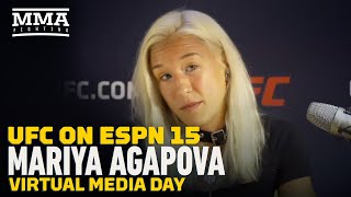 UFC on ESPN 15 Mariya Agapova Still Wants Revenge Against Tracy Cortez After Contender Series Loss [upl. by Shakti]