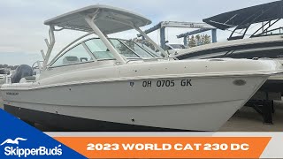 2023 World Cat 230 DC Boat Tour SkipperBuds [upl. by Saba]