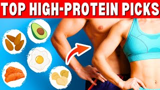 15 Best Foods For Muscle Building  High Protein Foods For Weight Loss [upl. by Enineg]