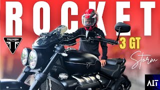 2024 Triumph Rocket 3 GT Telugu walk around review  World’s Largest motorcycle engine🔥 [upl. by Akemej]