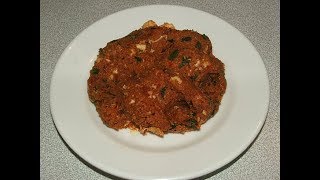 Bu Yumurtalı Çiğ Köfte Üstüne Tarif Tanımam Yumurtalı Çiğ Köfte  raw meatball with egg [upl. by Assirralc812]