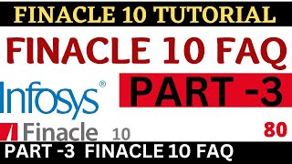 Finacle 10 FAQ Part3  Finacle 10 Tutorial  Learn and gain [upl. by Nicks]