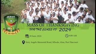 Jesuit Memorial College Graduation Mass of Thanksgiving 2024 [upl. by Ila]