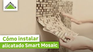 Cómo instalar alicatado Smart Mosaic  Guía paso a paso  LEROY MERLIN [upl. by Enyawed]