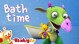 Bath Time with Draco 🧼  Full Episode  Cartoons for Toddlers BabyTV [upl. by Harihs262]