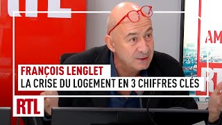 François Lenglet  la crise du logement en 3 chiffres clés [upl. by Aznarepse194]