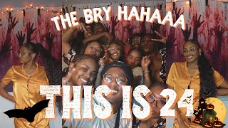 BIRTHDAY VLOG  PAJAMA GAME NIGHT  HALLOWEEN THEME  THIS IS 24🧡👻🥳 [upl. by Gwennie127]